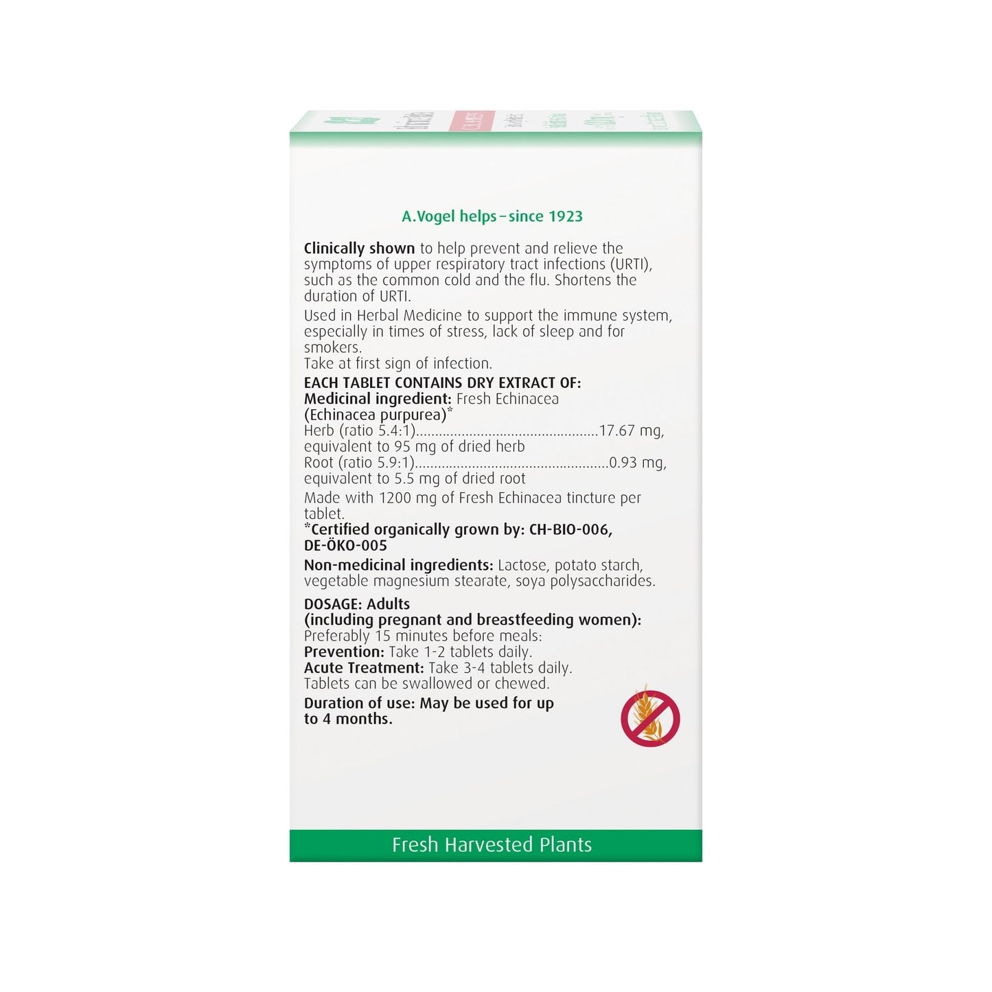 A. Vogel Echinaforce Extra Strength 30 tablets