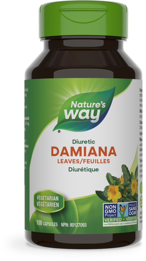 Nature's Way 達米阿那葉 （神經滋補/利尿劑）100 粒膠囊