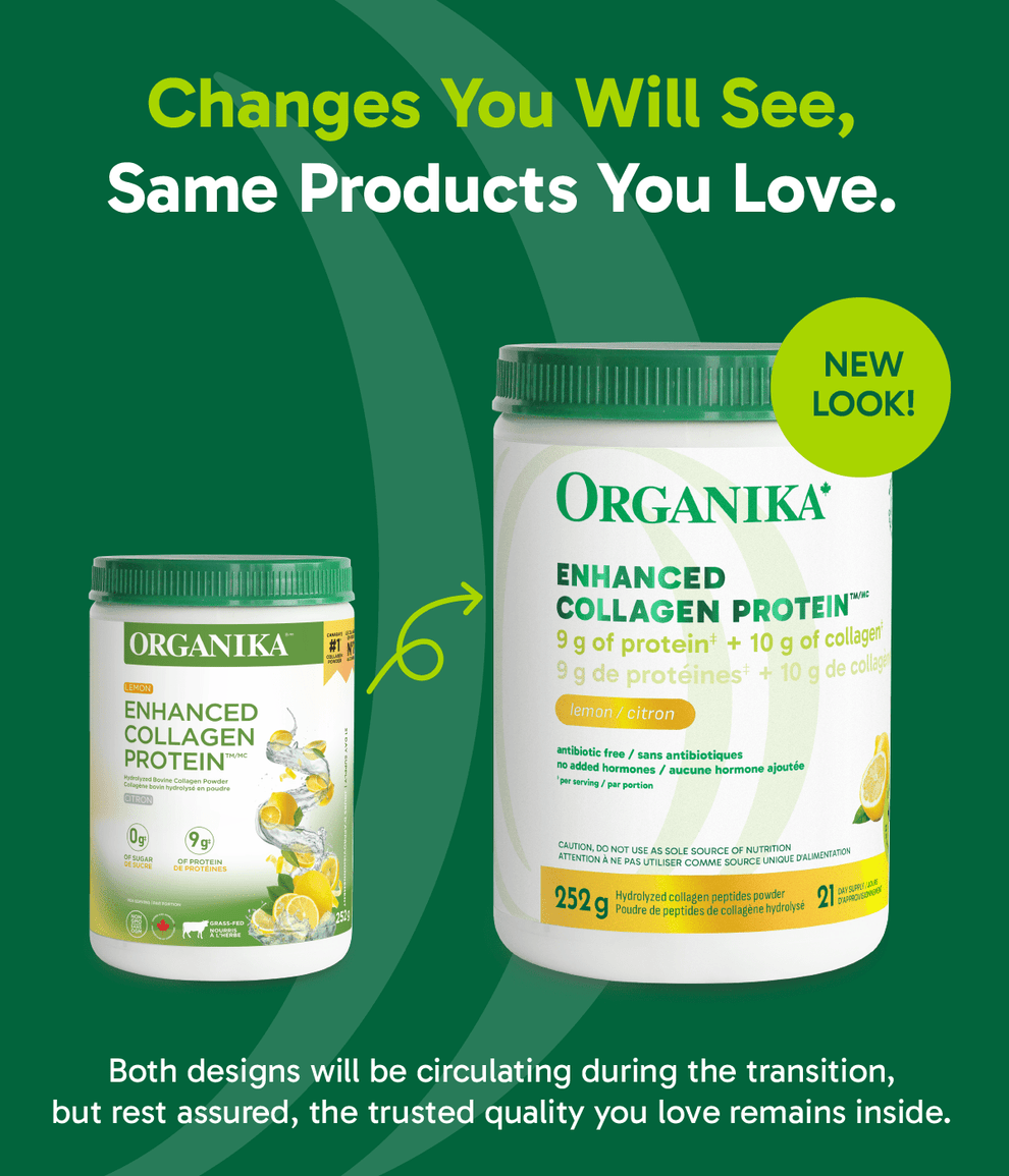 6x Organika Lemon Enhanced Collagen 250g Bundle
