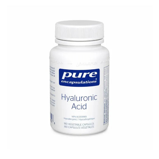 Pure Encapsulations Hyaluronic Acid Canadian label sold by natvd.com
