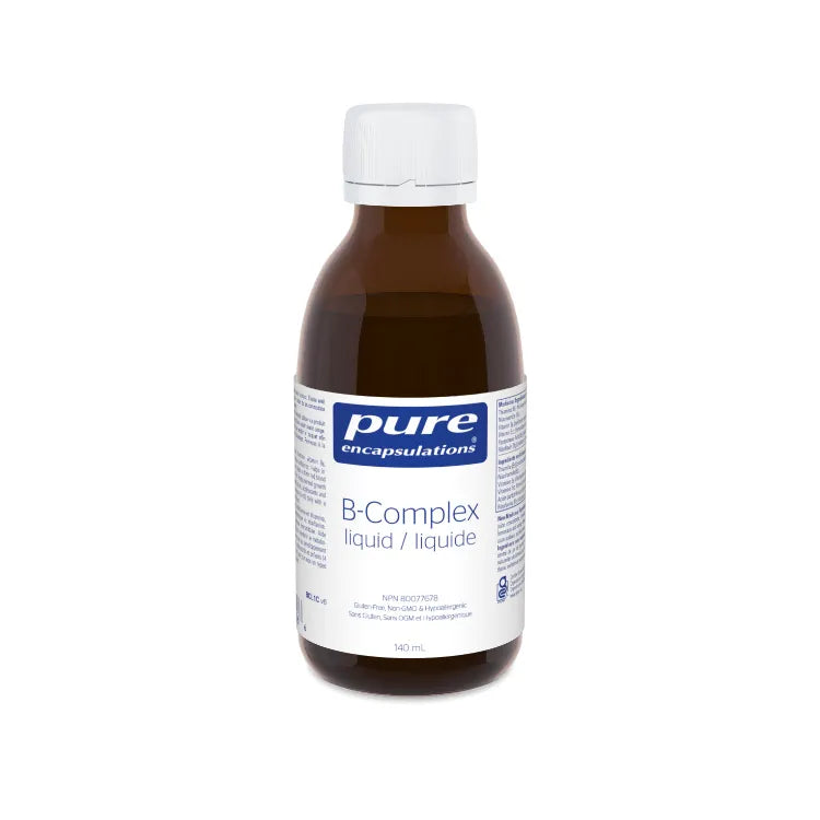 Pure Encapsulations, B-Complex Liquid, 140 ml sold by natvd.com Canada