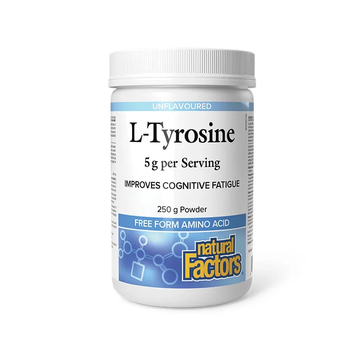 Natural Factors L-Tyrosine 250g Powder