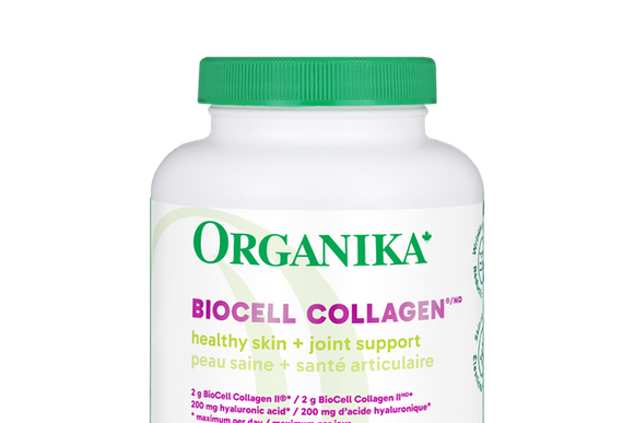 Organika Biocell Collagen HA300 500mg 180 caps