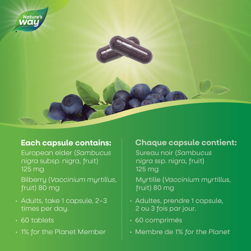 Nature's Way 覆盆子精華，改善視力，60粒