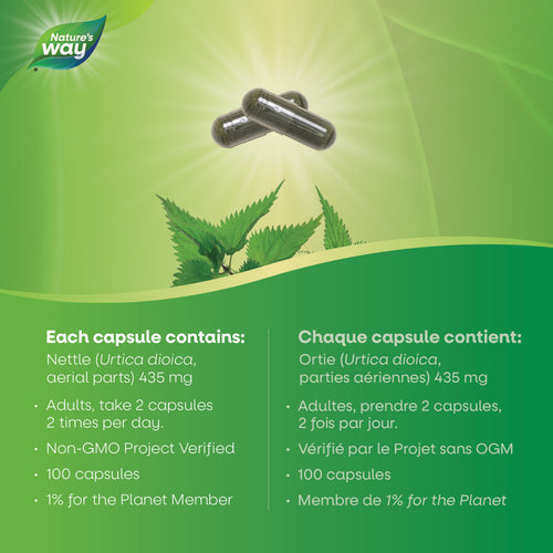 Nature's way 荨麻草膠囊，100粒