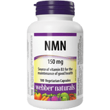 Webber Naturals NMN 150 毫克，100 粒素食膠囊