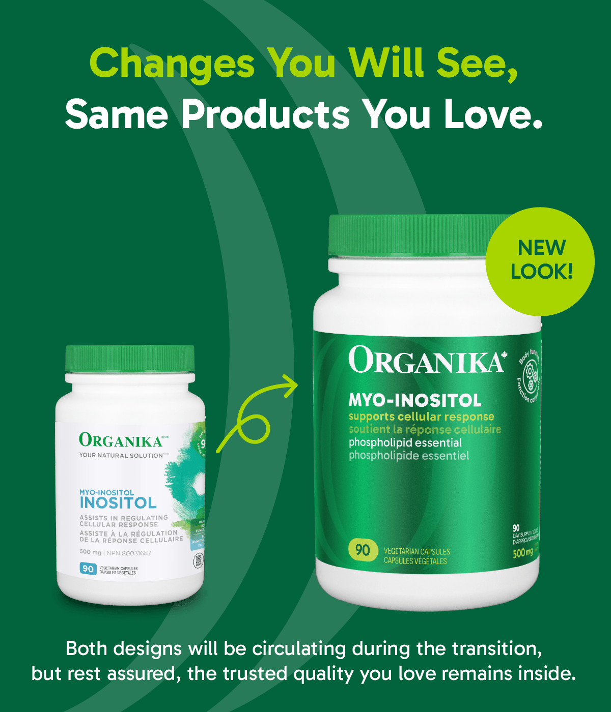 6x Organika Inositol (Myo-Inositol) 500mg 90 vegetarian capsules Bundle