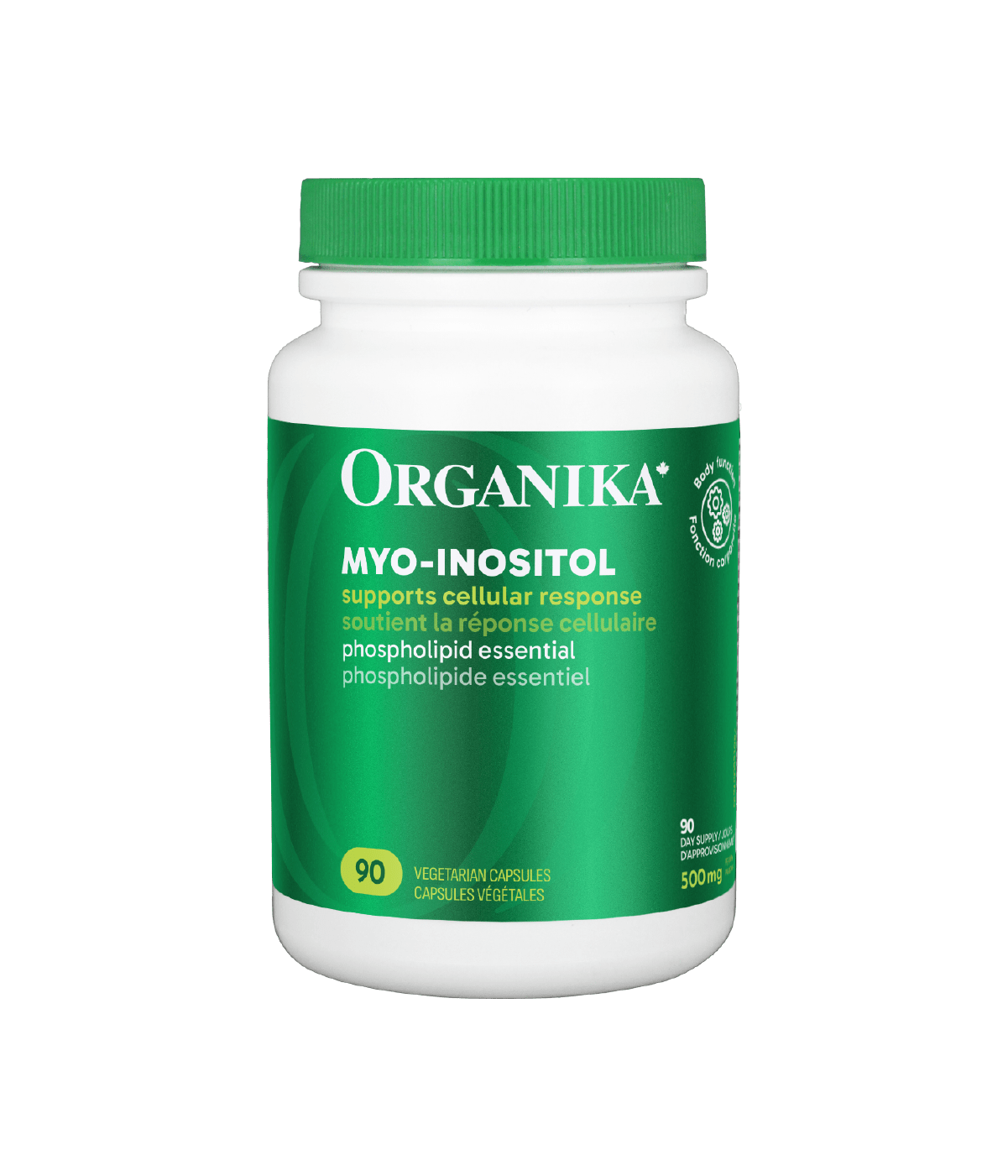 6x Organika Inositol (Myo-Inositol) 500mg 90 vegetarian capsules Bundle