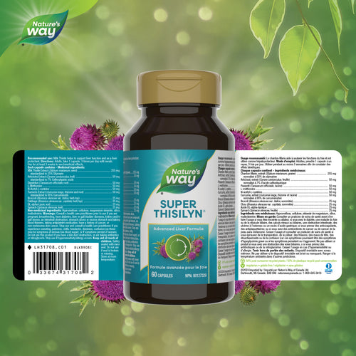 Nature's Way Super Thisilyn® 60 Vcaps Canadian label information