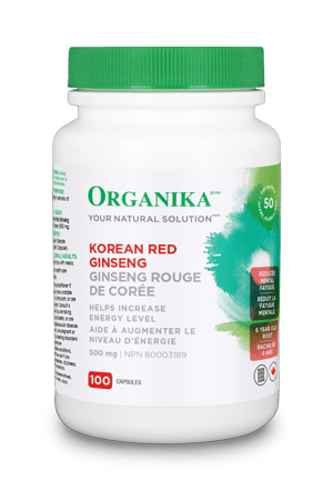 Organika Korean Red Ginseng 500mg, 200 caps
