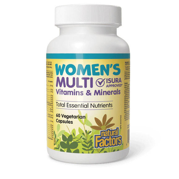 Natural Factors Women’s Multi Vitamins & Minerals, 60 Vcapsules