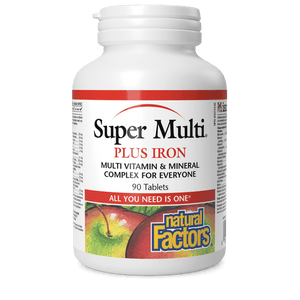 Natural Factors Super Multi Plus, 90 tabs