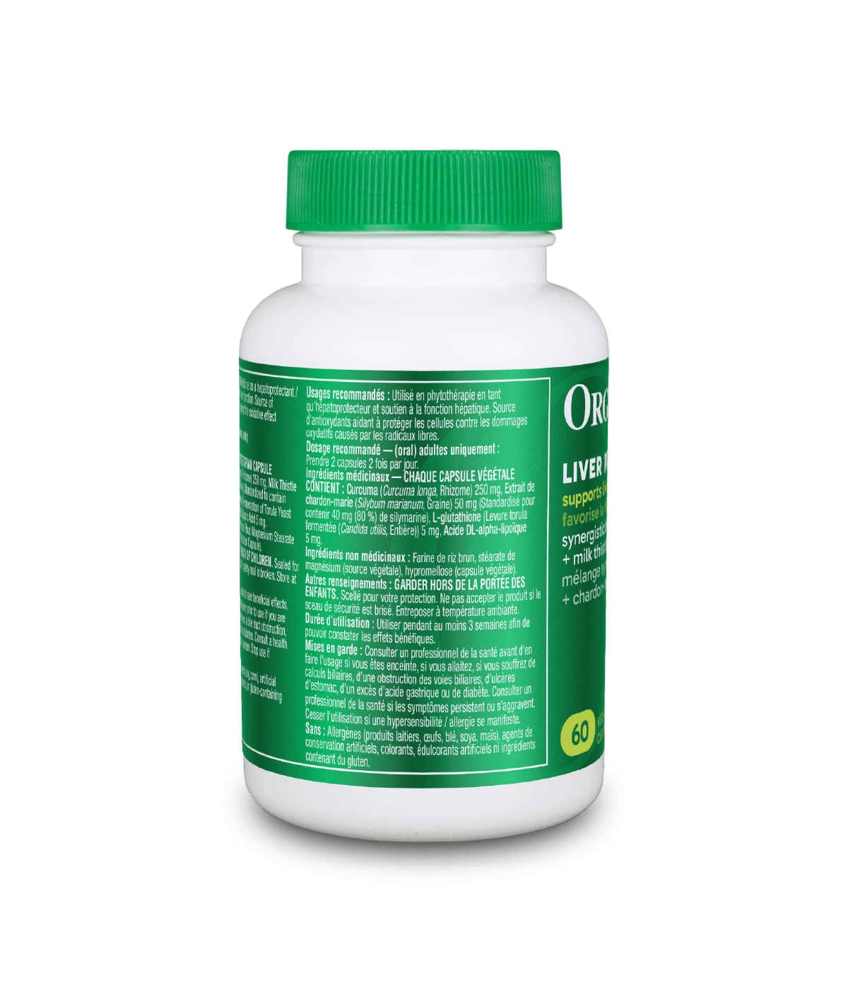 6x Organika Liver Pro 60 vegetarian capsules Bundle
