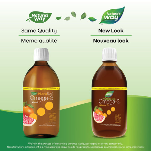 NutraSea+D  Omega-3 +维生素D，葡萄柚橘子口味，500毫升