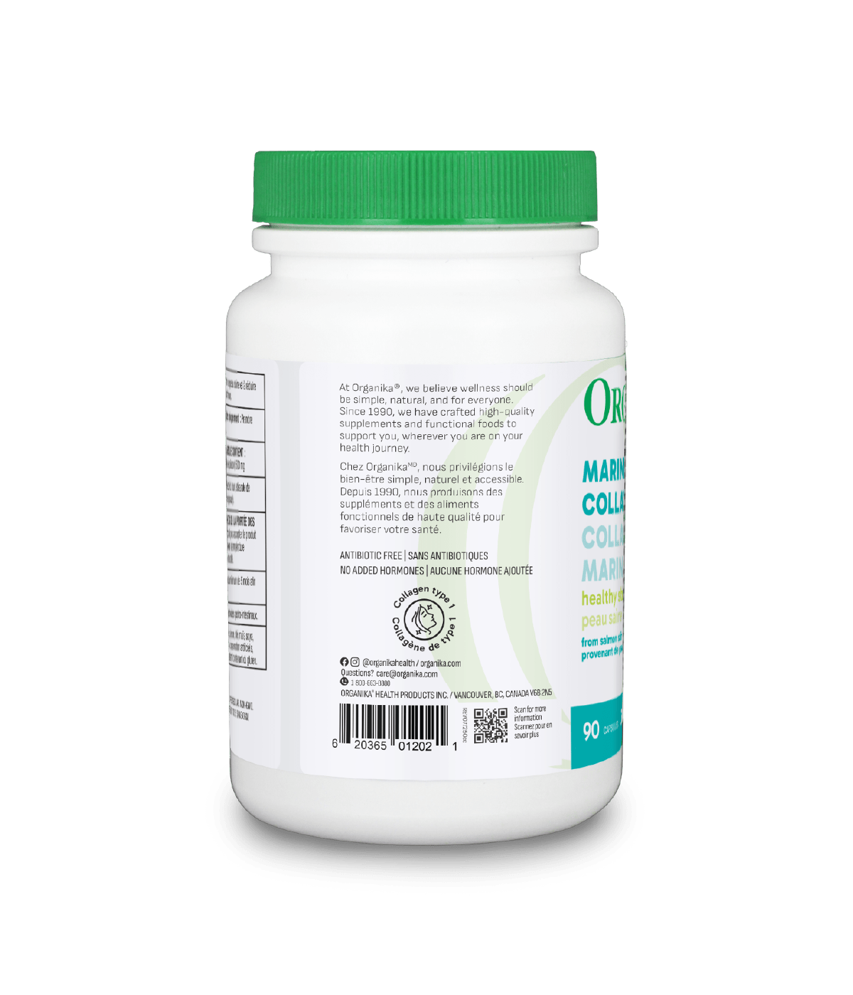 6x Organika Marine Collagen 500mg 90 capsules Bundle