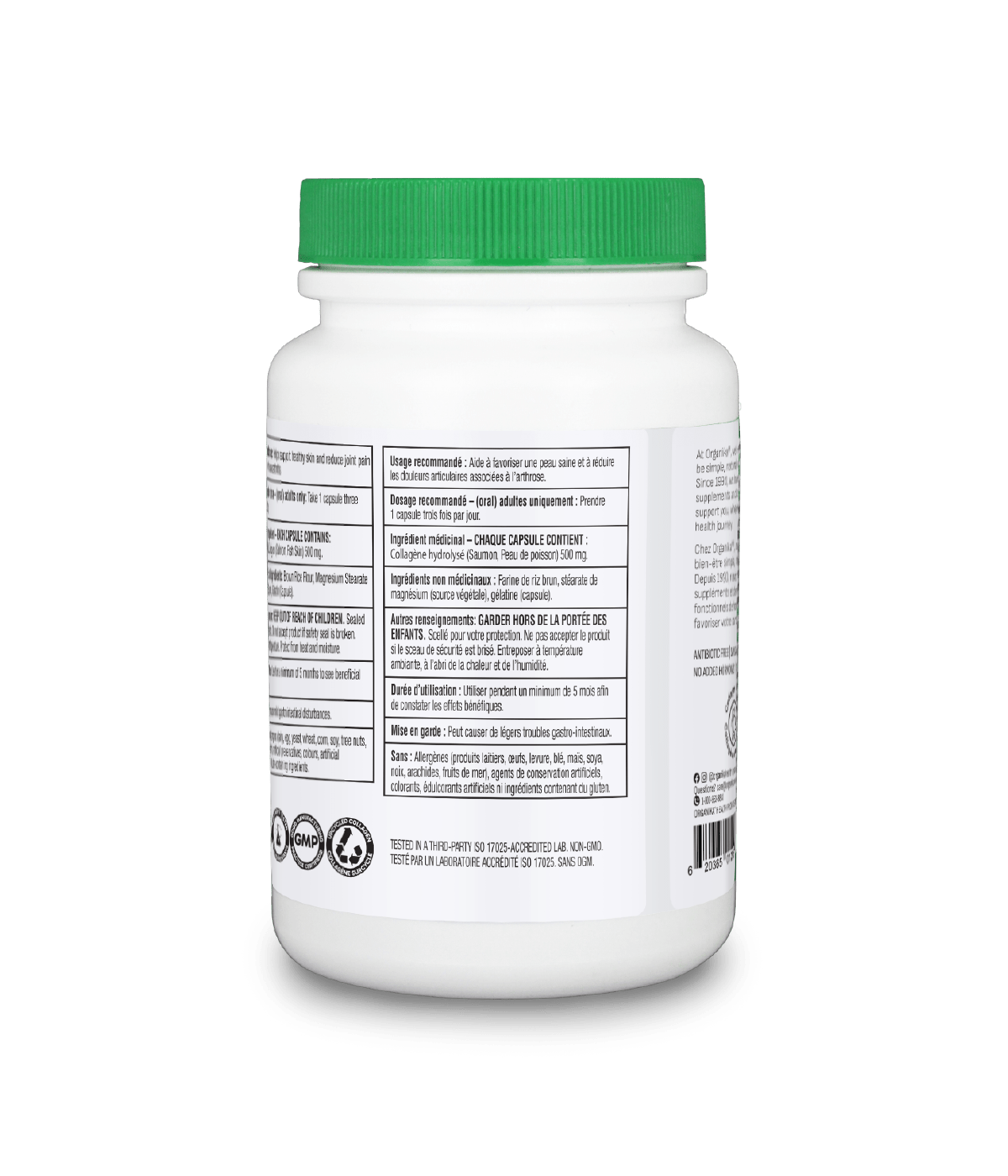 6x Organika Marine Collagen 500mg 90 capsules Bundle