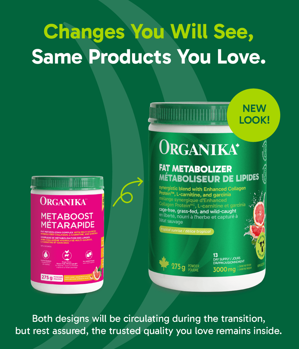 6x Organika Fat Metabolizer Powder Tangy-Sweet Grapefruit 275 g Bundle