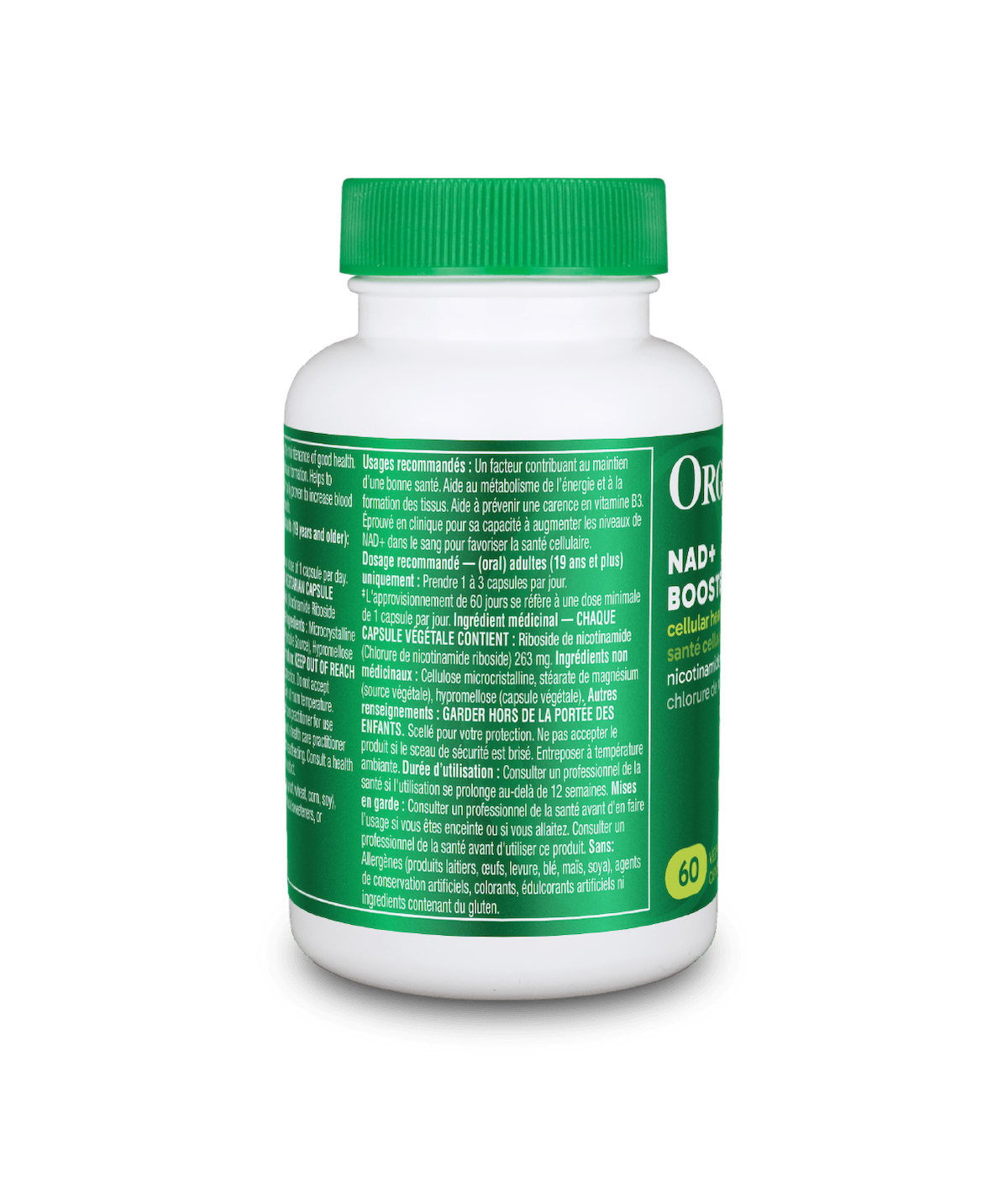 Organika NAD+Booster NRC 300mg 60 Vcap