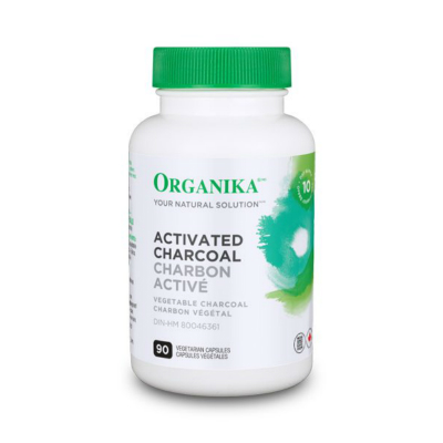 Organika Activated Charcoal 90 vcaps