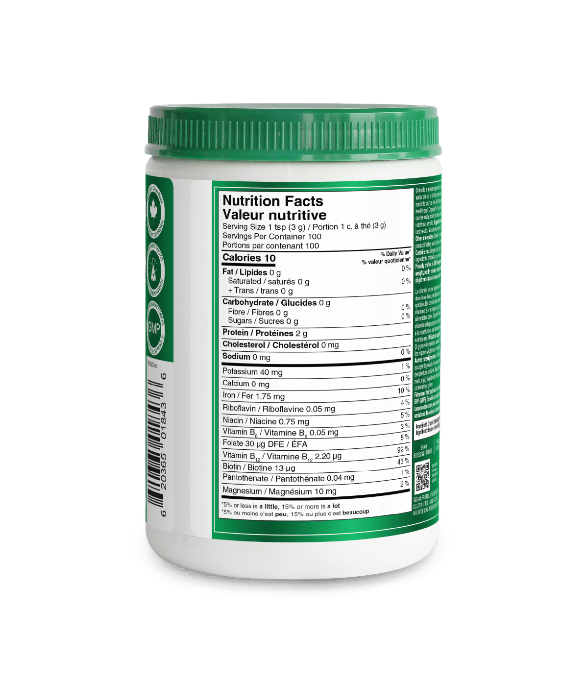 Organika Chlorella Powder 300g