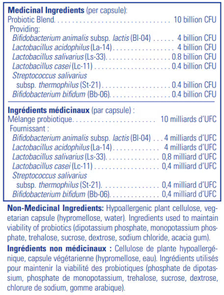 Pure Encapsulations 100亿益生菌胶囊 60粒 6种经典菌株组合 无需冷藏 促进胃肠道健康