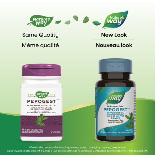 Nature's Way 薄荷油精华 肠溶缓释胶囊，60粒