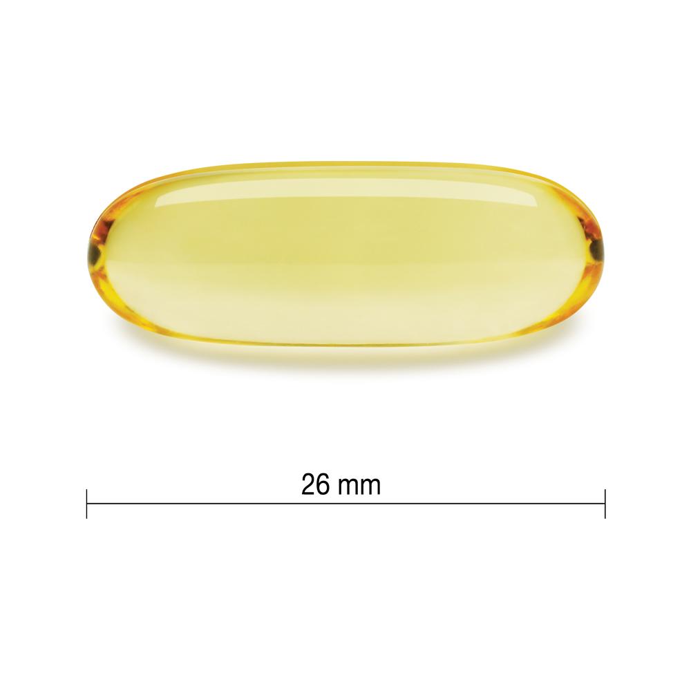 Jamieson Wild Salmon and Fish Oil 1000mg,  bonus 180+20 softgel length 26 mm 健美生