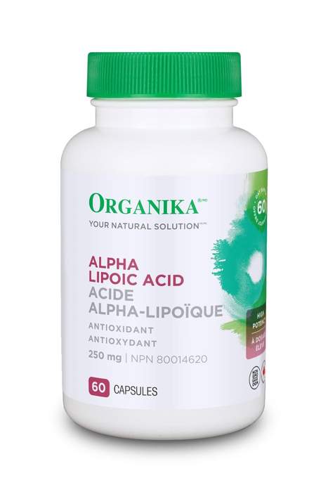 Organika Alpha Lipoic Acid 250mg 60's