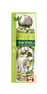 Bill Natural Sources Lamb Placenta Facial Moisturizer with Aloe Vera & Vitamin E 100 gelcaps