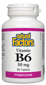 Natural Factors 維生素B6 50毫克 90片
