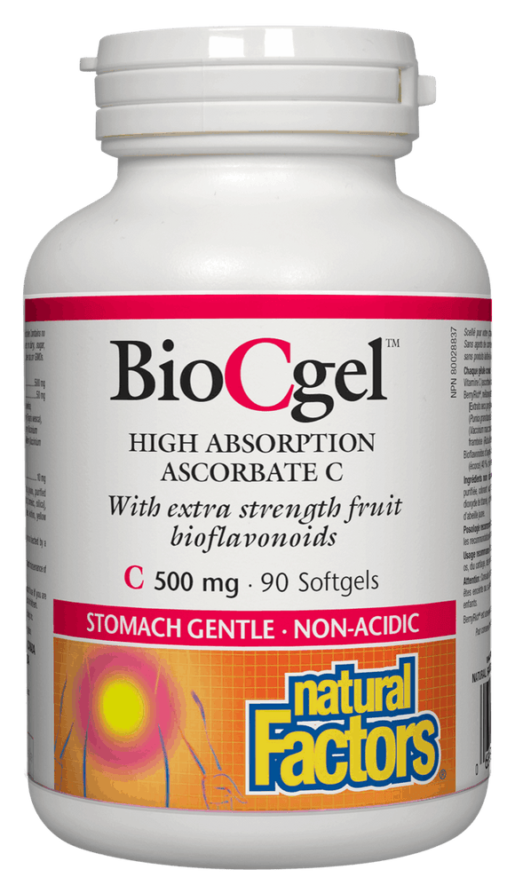 Natural Factors BioCgel 高效吸收维生素C ,90粒
