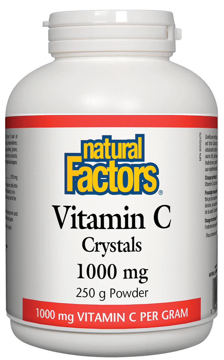 Natural Factors Vitamin C Crystals, 250g