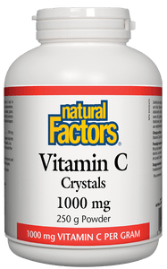 Natural Factors Vitamin C Crystals, 250g