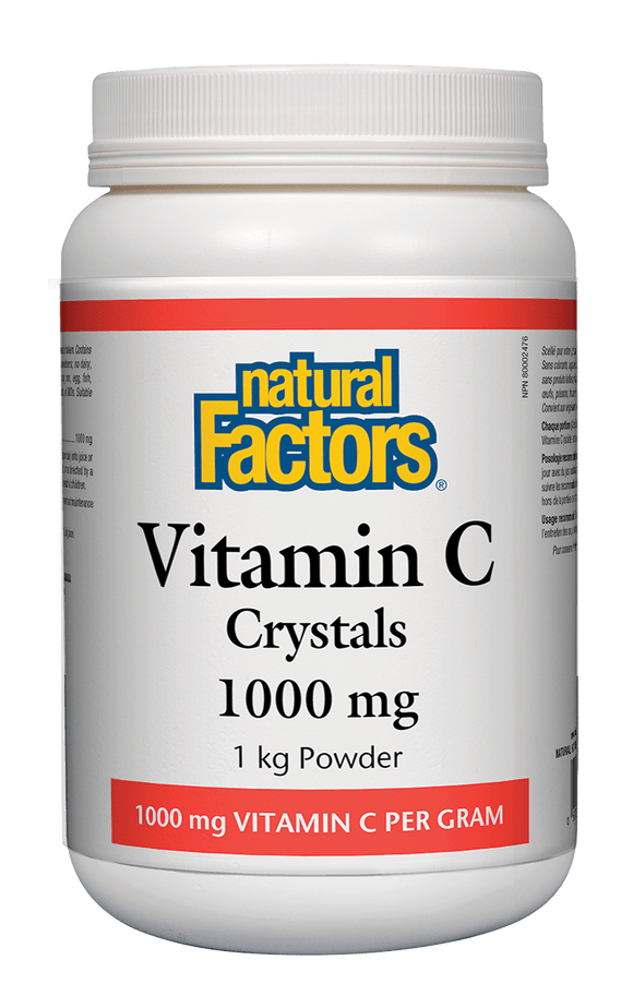 Natural Factors Vitamin C Crystals, 1KG