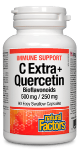 Natural Factors C Extra + Quercetin 500mg/250mg 90 capsules