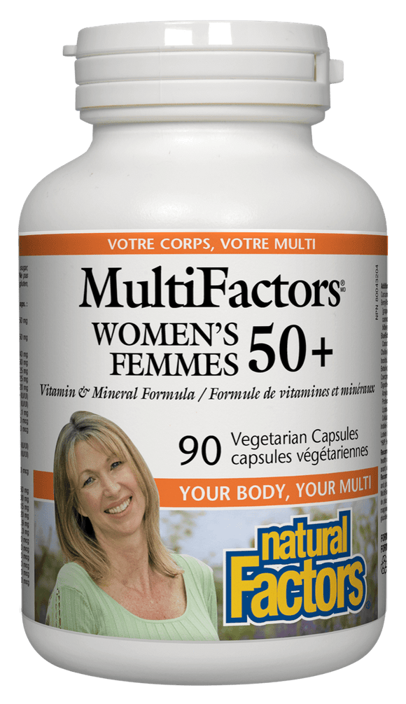 Natural Factors MultiFactors Women's 50+ VegiCap