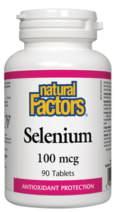 Natural Factors Selenium, 100 mcg, 90 Tablets