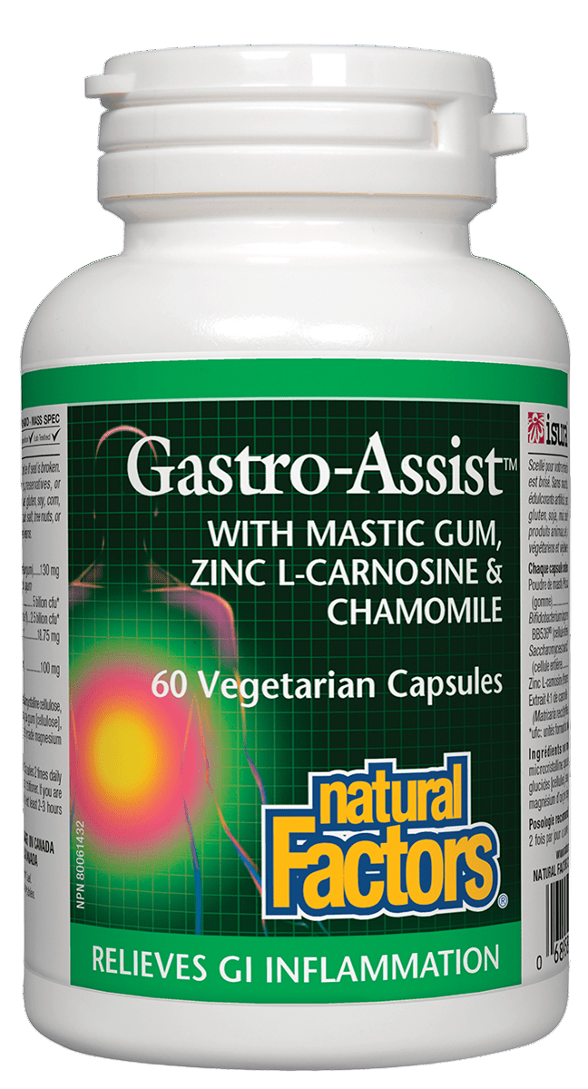 Natural Factors Gastro-Assist 60 Veg caps