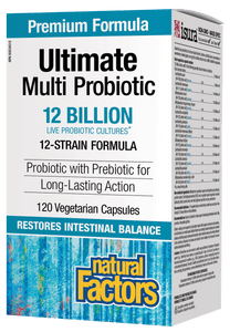 Natural Factors Ultimate Probiotic Complex, 120 veg-caps