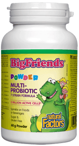 Natural Factors Big Friends Multi Probiotic 60g Powder