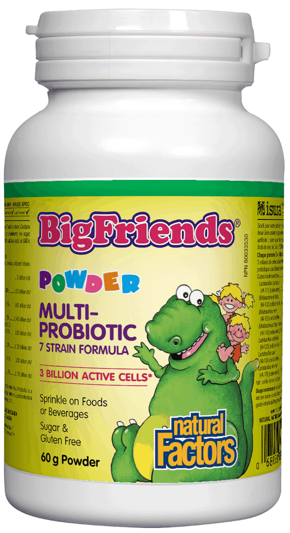 Natural Factors Big Friends Multi Probiotic 60g Powder
