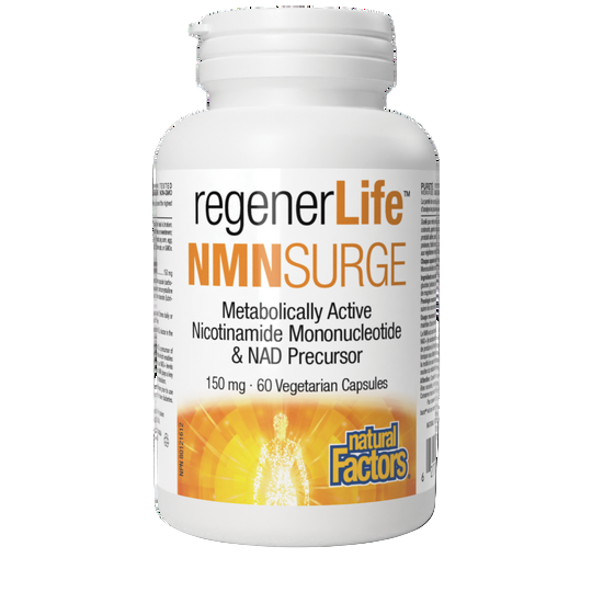 Regenerlife NMNsurge Canadian label sold by natvd.com
