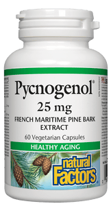  Pycnogenol® 法國松樹皮萃取, 60 膠囊