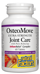 Natural Factors OsteoMove Ext Str Joint Care 60 tablets