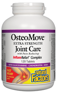 Natural Factors OsteoMove Extra Strength Joint Care, 120 caplets