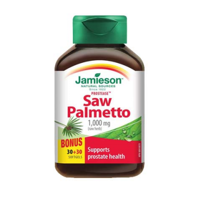 Jamieson Saw Palmetto 30+30 BONUS softgels