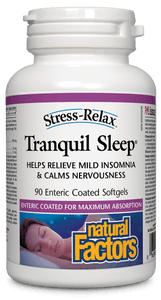 Natural Factors Stress-Relax&trade; Tranquil Sleep, 90 Enteric-coated softgels
