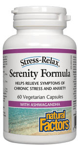 Natural Factors Stress-Relax&trade; Serenity Formula, 60 caps