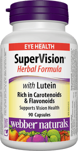 Webber Naturals SuperVision Herbal Formula with Lutein, 90 caps