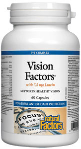 Natural Factors 复方视力新配方 Vision Factors, 60 颗